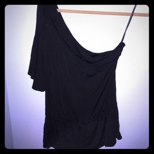 White House Black Market one shoulder top